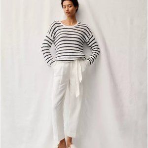 NWT | Madewell | Linen Blend Ivory Pants